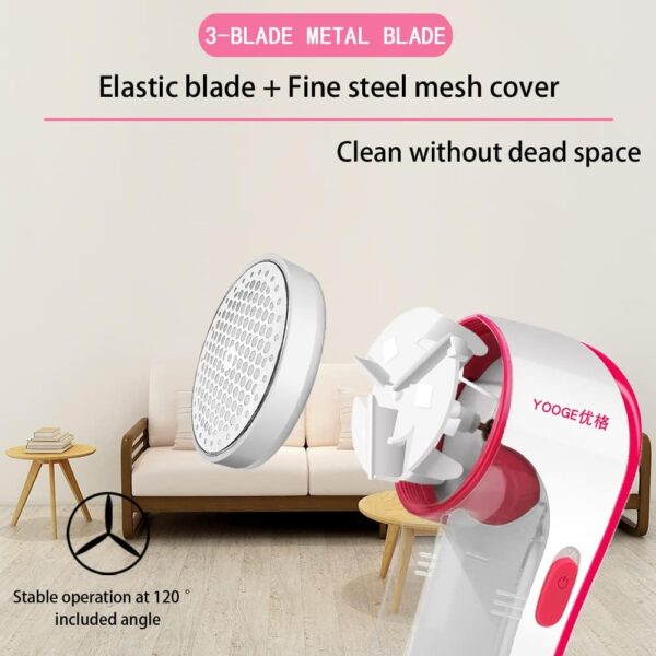 Electric Lint Remover Fabric Shaver,Fuzz/Lint Remover for Clothes, High Power Can Efficiently and Quickly Remove Lint Balls - Image 10
