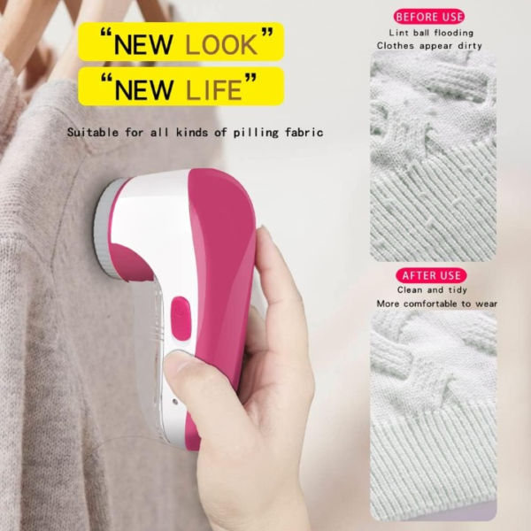 Electric Lint Remover Fabric Shaver,Fuzz/Lint Remover for Clothes, High Power Can Efficiently and Quickly Remove Lint Balls - Image 6