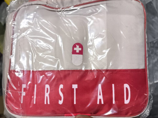 Empty Medicine Pills Storage Box Organizer | First Aid Kit Medicine Bag Portable Waterproof Outdoor Travel (Random color) - Image 2
